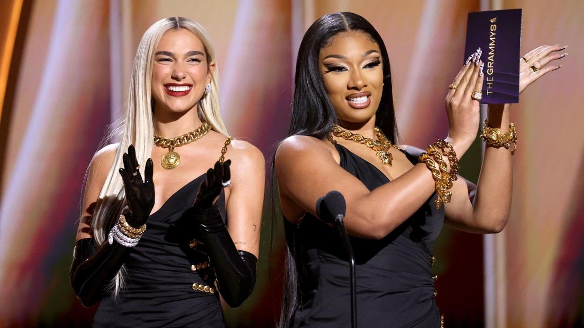 Megan Thee Stallion and Dua Lipa channeled this unforgettable ‘90s moment during the GRAMMYs