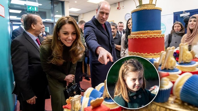 Prince William realizes Princess Charlotte is his mini-me