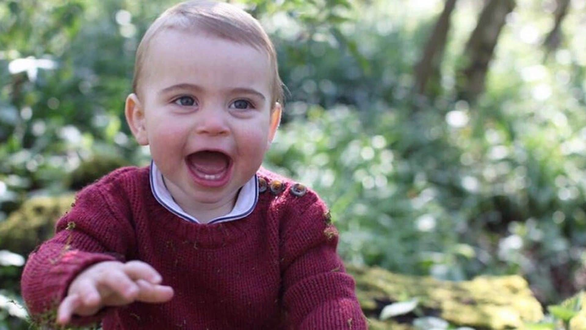 Two teeth, one year of life! Ahead of birthday, palace releases photos of Prince Louis