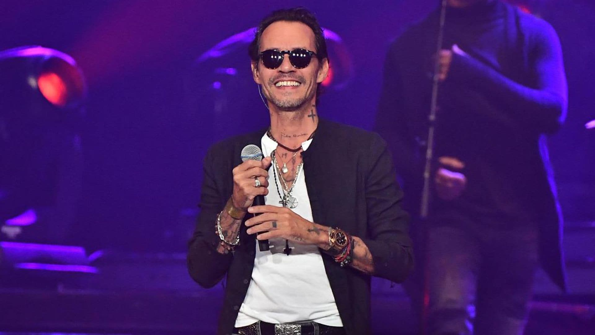 Marc Anthony sends uplifting message to fans as he tells them to stay home