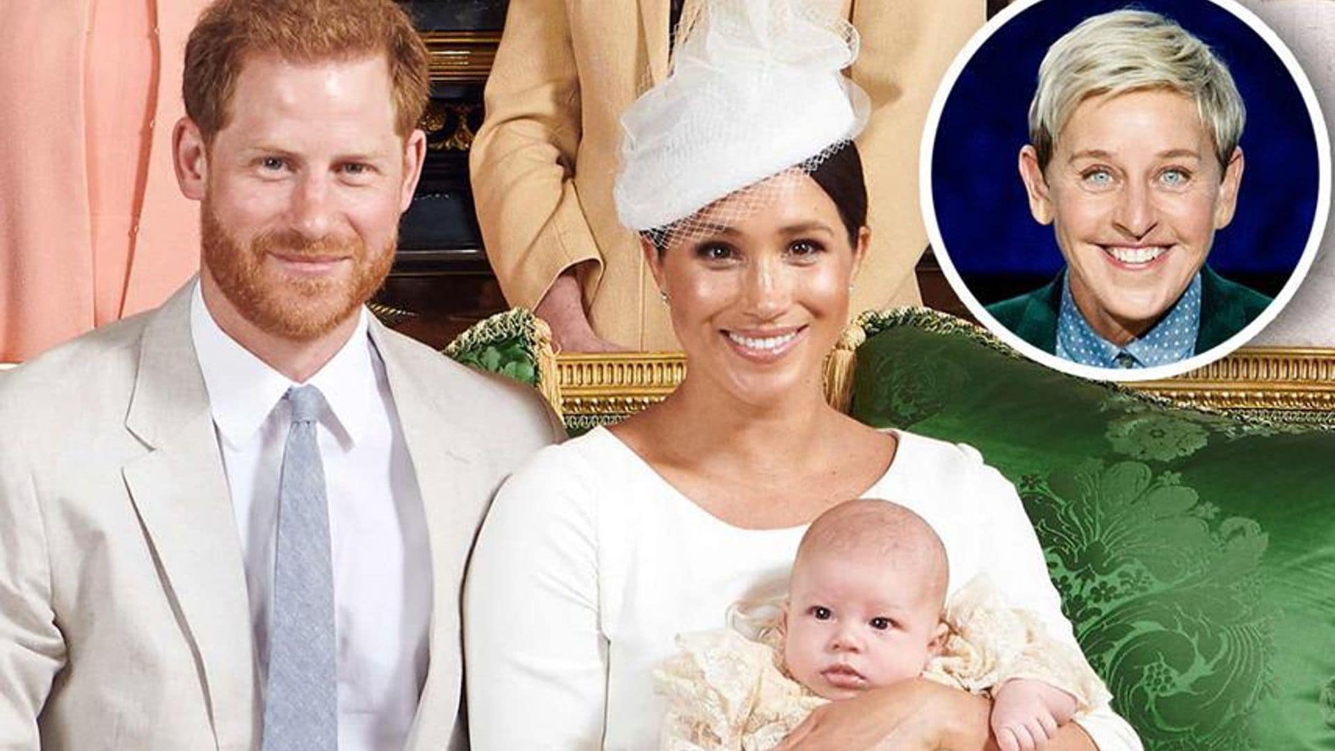 Ellen DeGeneres reveals if Archie looks like mom Meghan Markle or dad Prince Harry