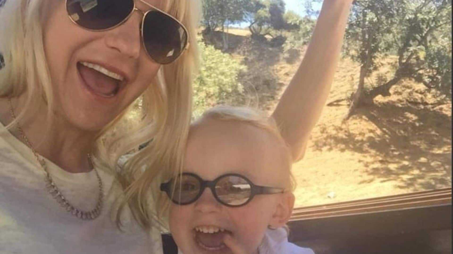 Anna Faris gives her and Chris Pratt's 3-year-old son Jack acting lessons