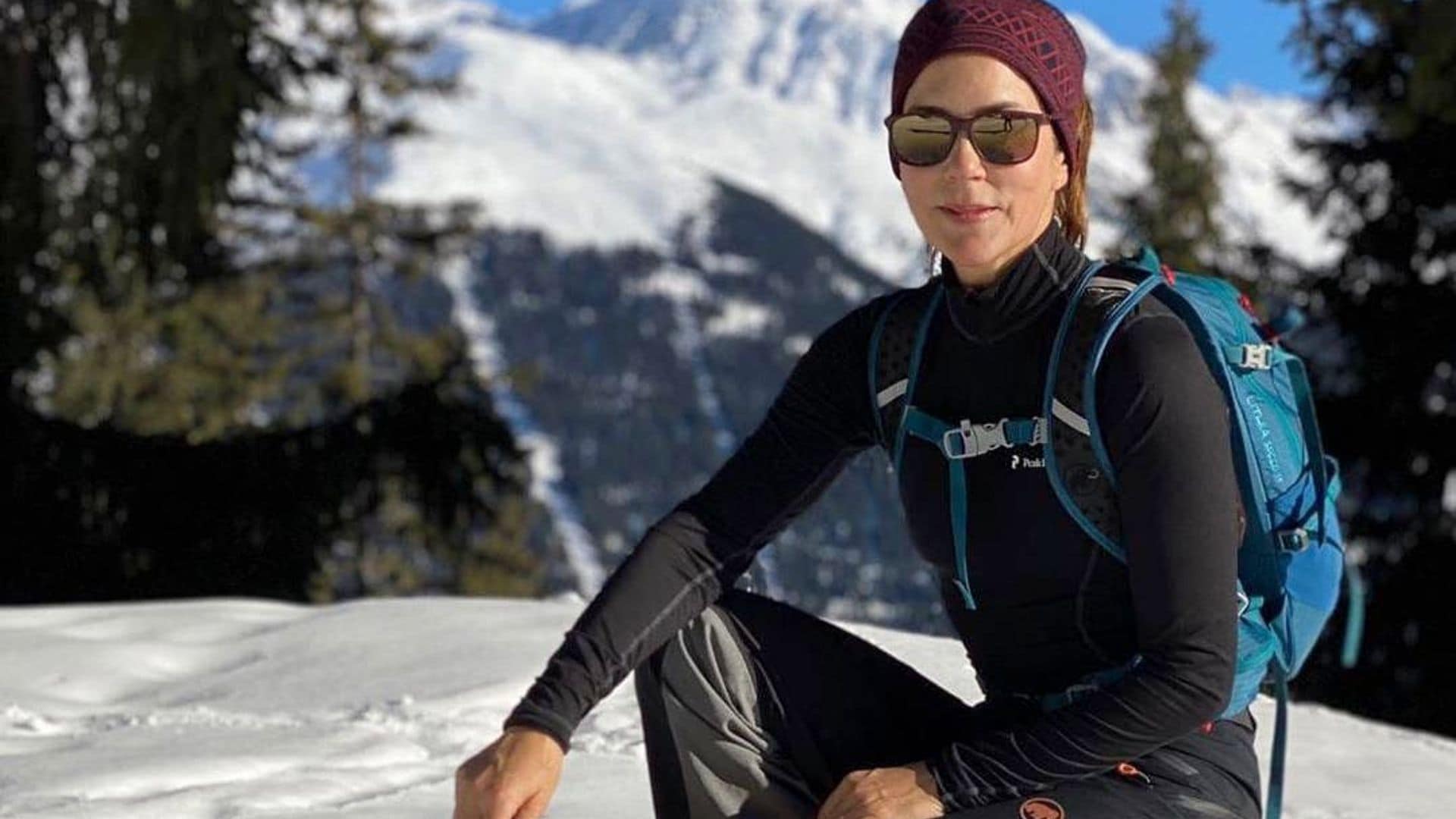 Crown Princess Mary shares personal photos from life in Switzerland with her son and an unusual friend