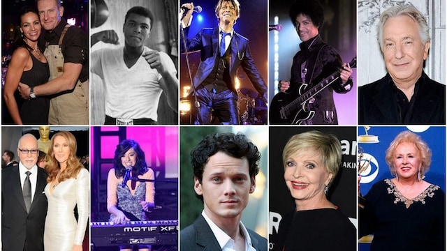 As 2016 comes to an end, we can't help but take a moment to fondly remember the icons, beloved music, film and TV stars, and rising talents just getting their starts that we've lost this year.
Photo: Getty Images, PA