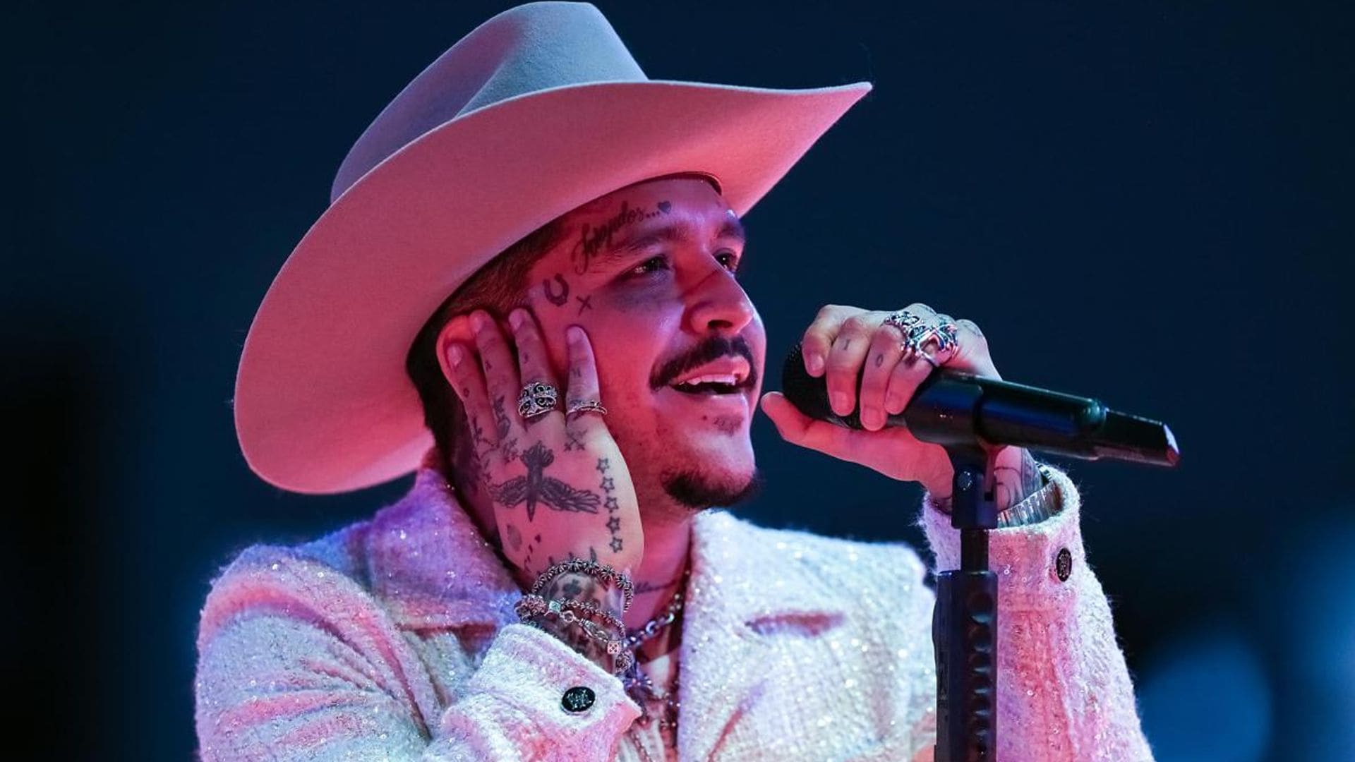 Christian Nodal shocks fans with new photos showing no face tattoos
