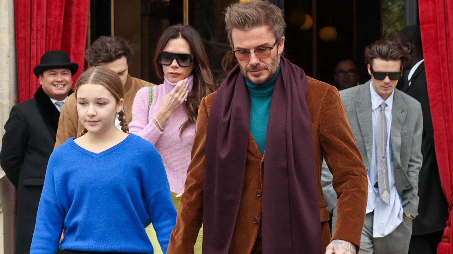 The Beckhams take Japan! David and Victoria travel with Cruz and Harper to Japan