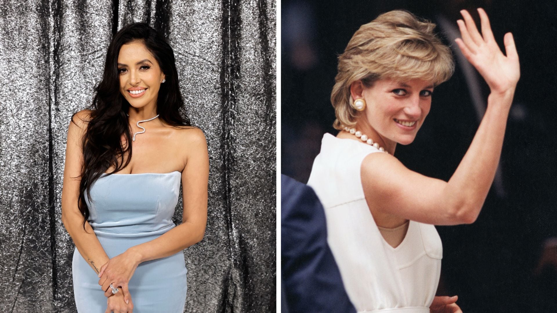 Vanessa Bryant and Princess Diana share this Philadelphia Eagles fashionable connection