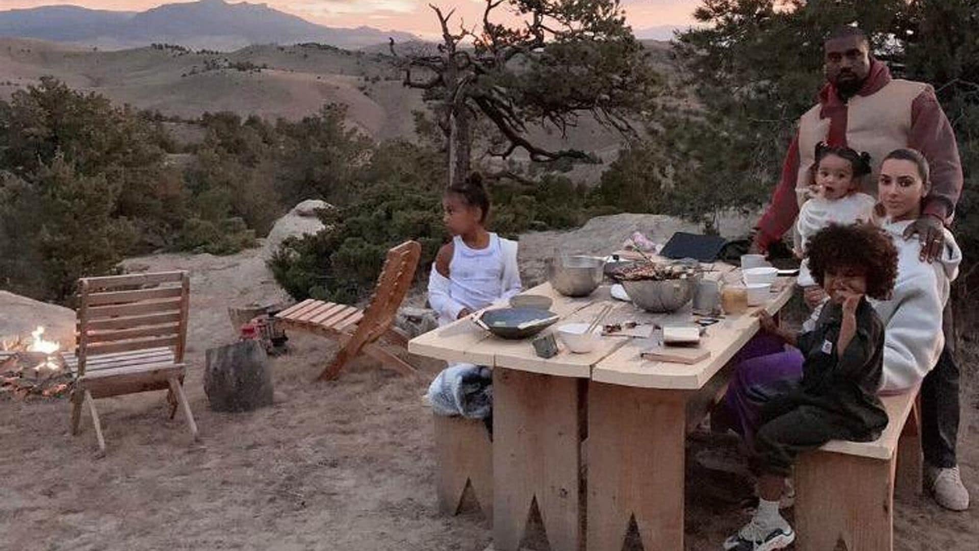 Kim Kardashian shares idyllic Wyoming family photo after saying she wants to move there