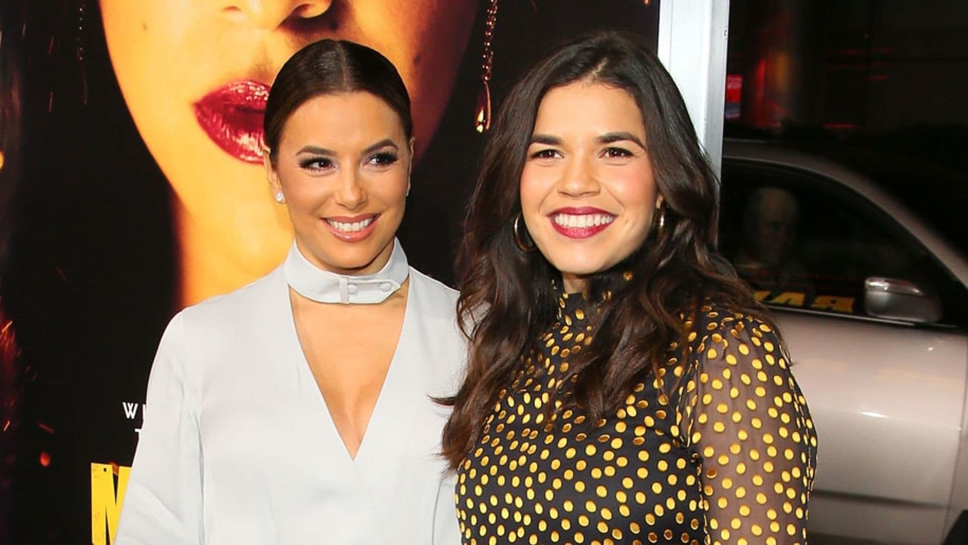 Eva Longoria and America Ferrera are #bffgoals in the gym