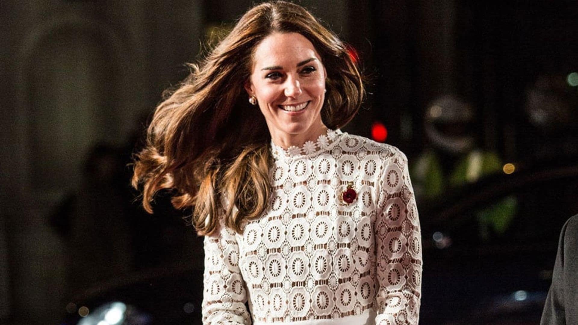 Kate Middleton wows in white gown at London movie premiere