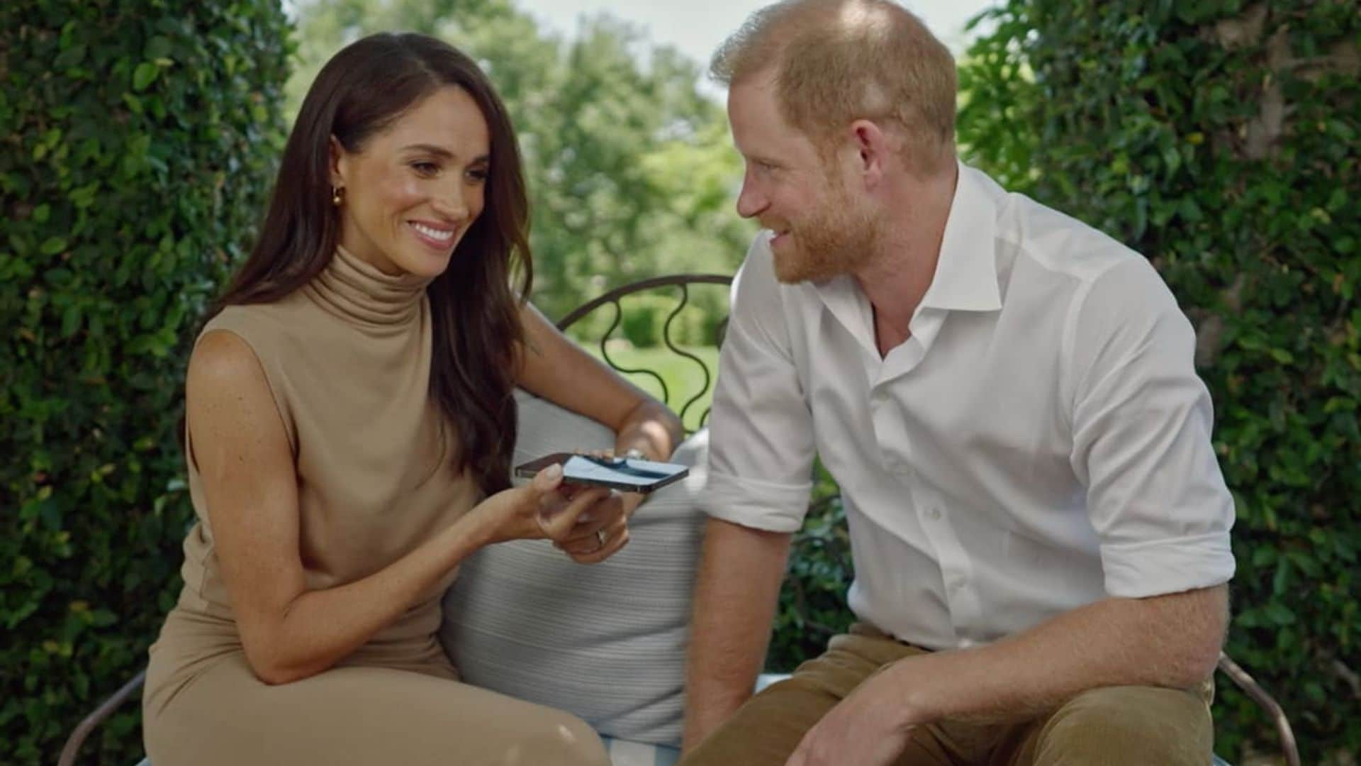 Meghan Markle and Prince Harry appear together in new video