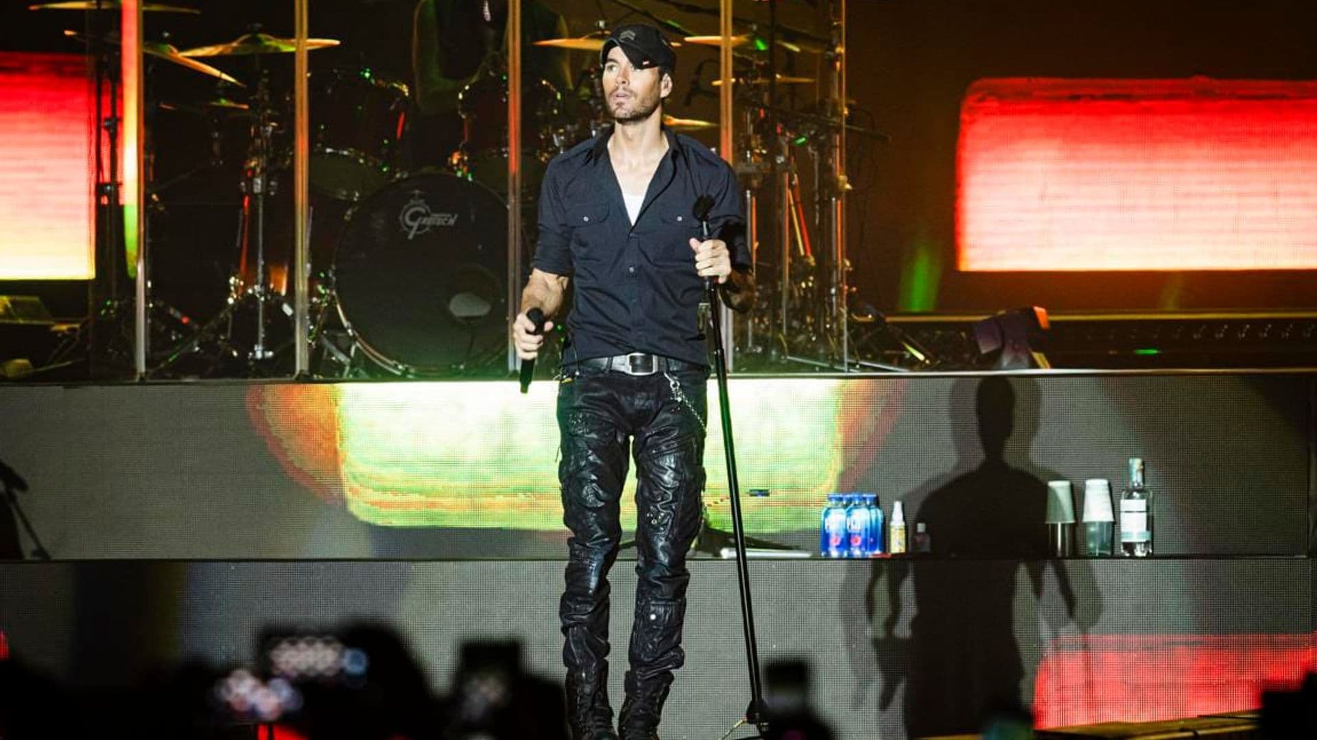 Enrique Iglesias leaves new baby with Anna Kournikova as he hits the road