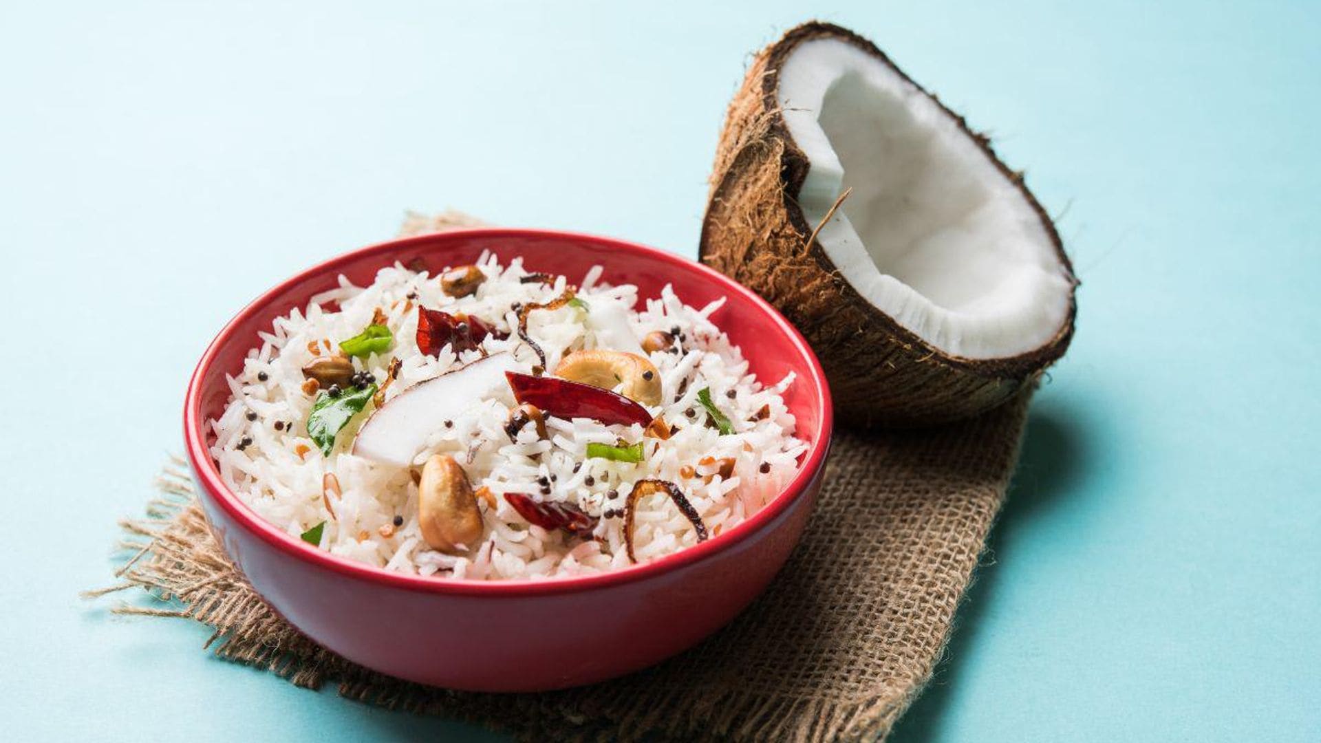 Recipe: Tropical Coconut Rice for two