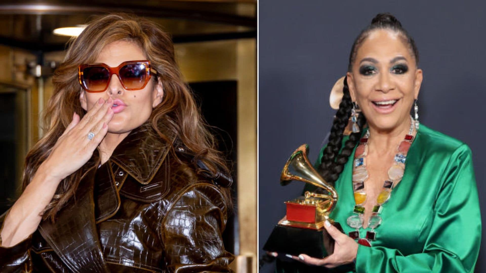 Eva Mendes calls Sheila E. The BADDEST, the BEST and congratulates her GRAMMY win