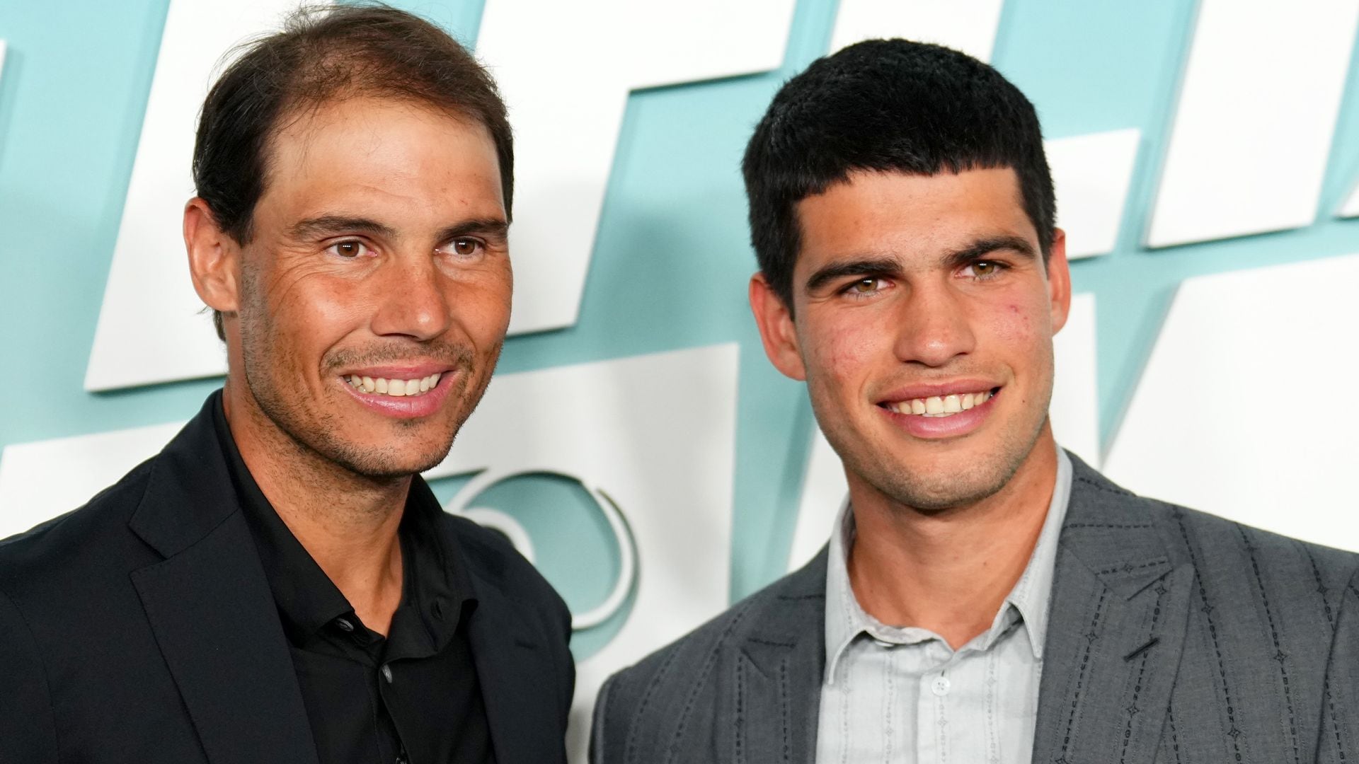 Rafael Nadal and Carlos Alcaraz