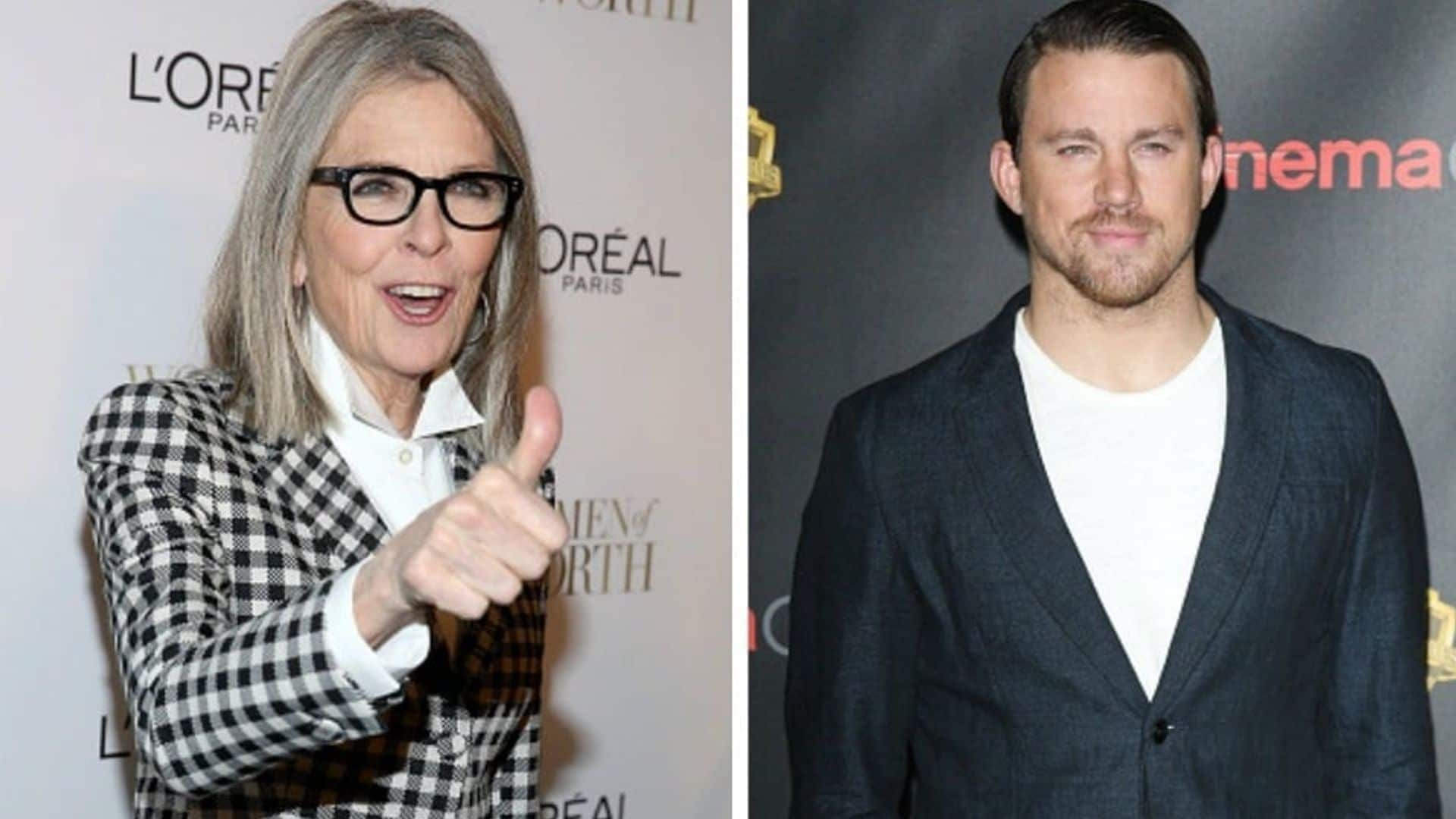 Diane Keaton reveals she wants to marry Channing Tatum