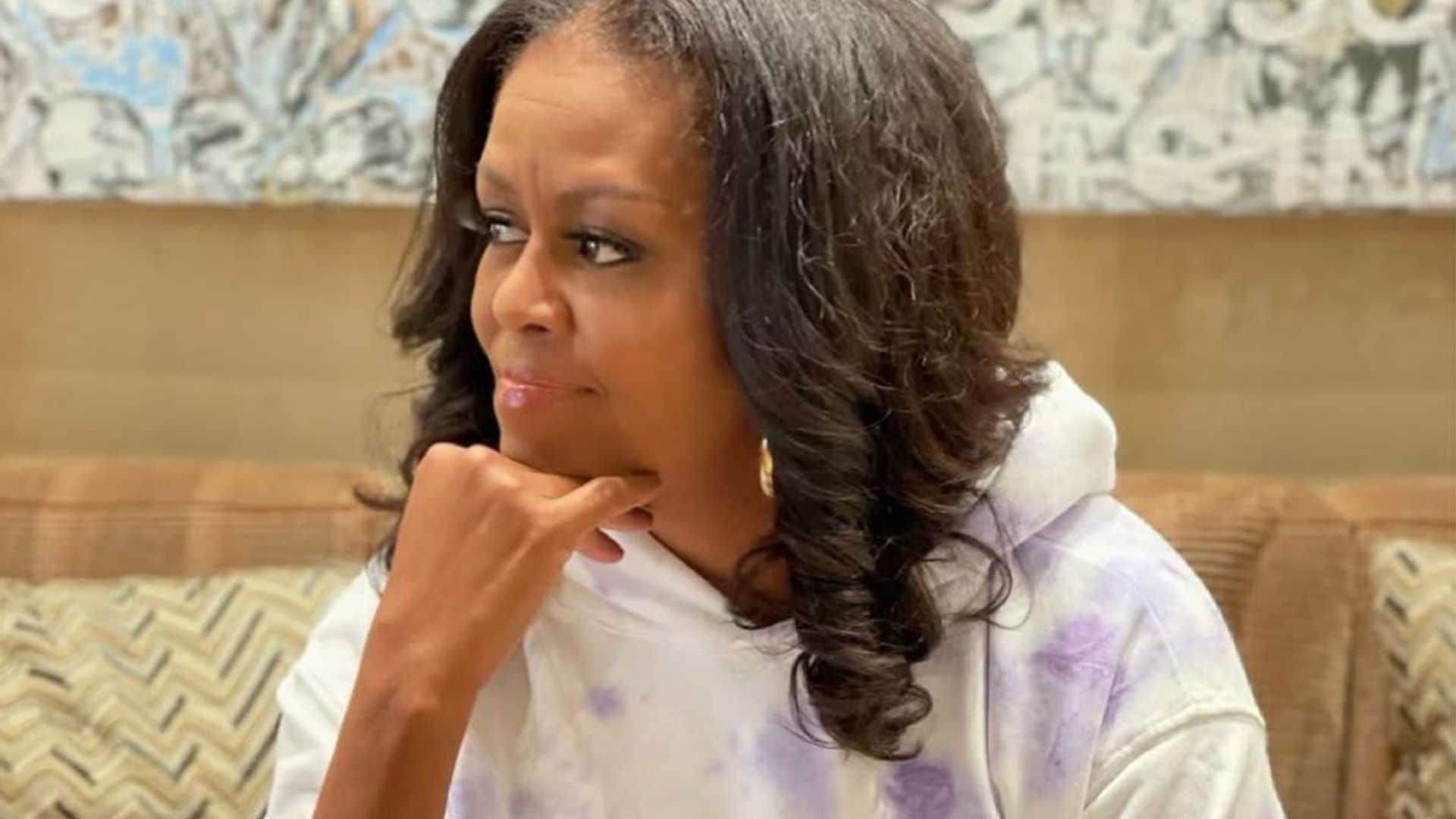 Michelle Obama shows support for Vanessa Bryant by wearing ‘Mambacita’ sweatshirt