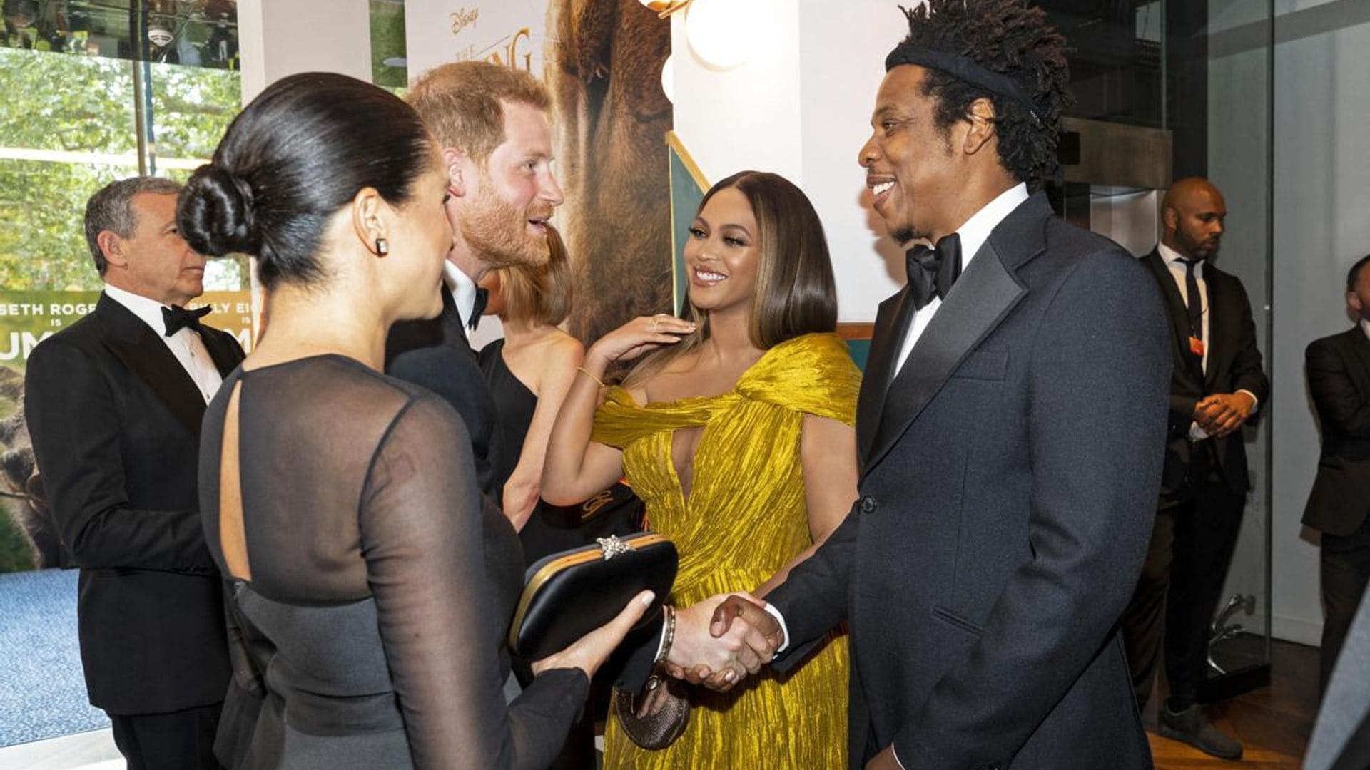 Prince Harry and Meghan Markle transform into Beyoncé and Jay-Z – see the amazing artwork!