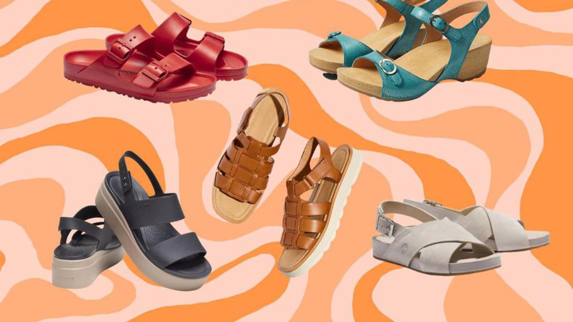 Comfy and stylish sandals perfect for this summer