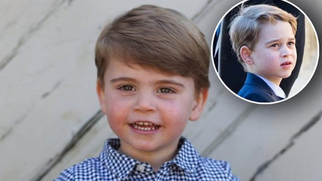 Prince Louis looks just like Prince George did when he was younger