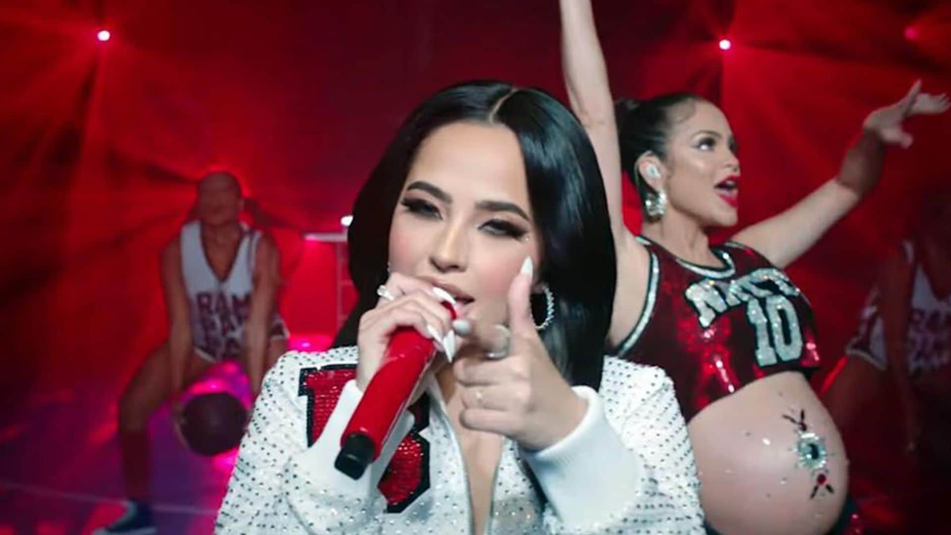 Watch Natti Natasha and Becky G performing at The Tonight Show their latest reggaeton single ‘Ram Pam Pam’