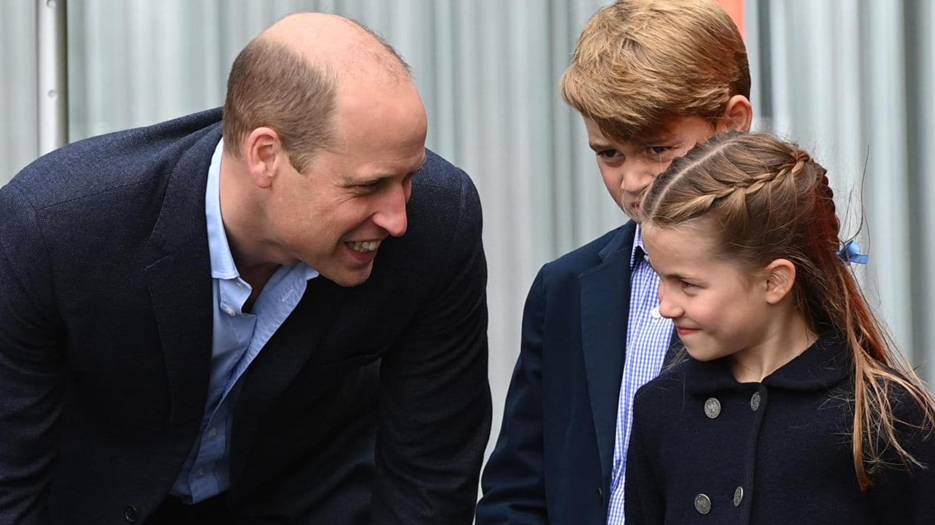 Prince William delivers message from daughter Princess Charlotte