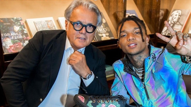 Giuseppe Zanotti and Swae Lee