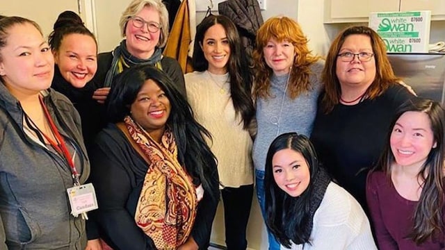Meghan Markle visited a women's shelter in Vancouver after royal talks