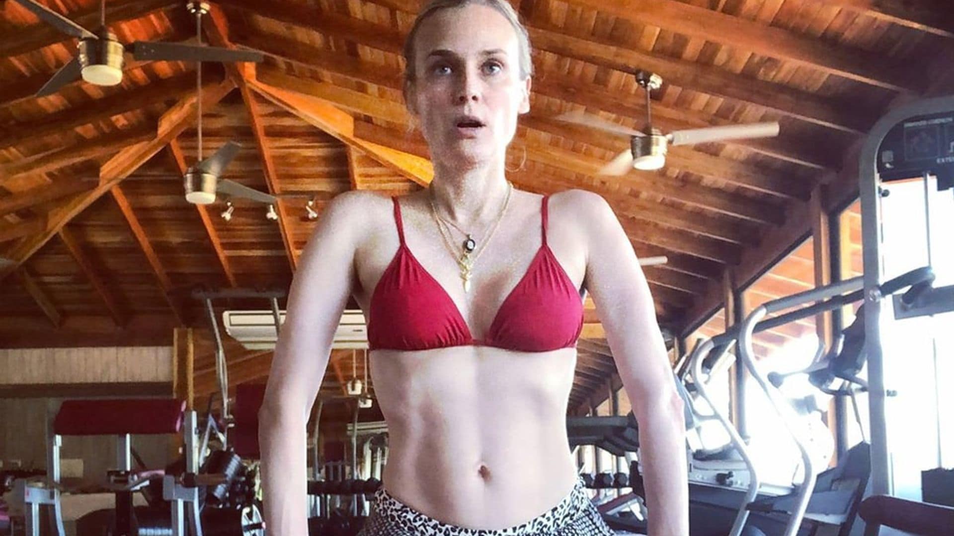 Diane Kruger post-baby body