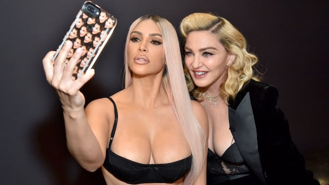 MDNA SKIN hosts Madonna and Kim Kardashian West for a beauty conversation at YouTube Space LA