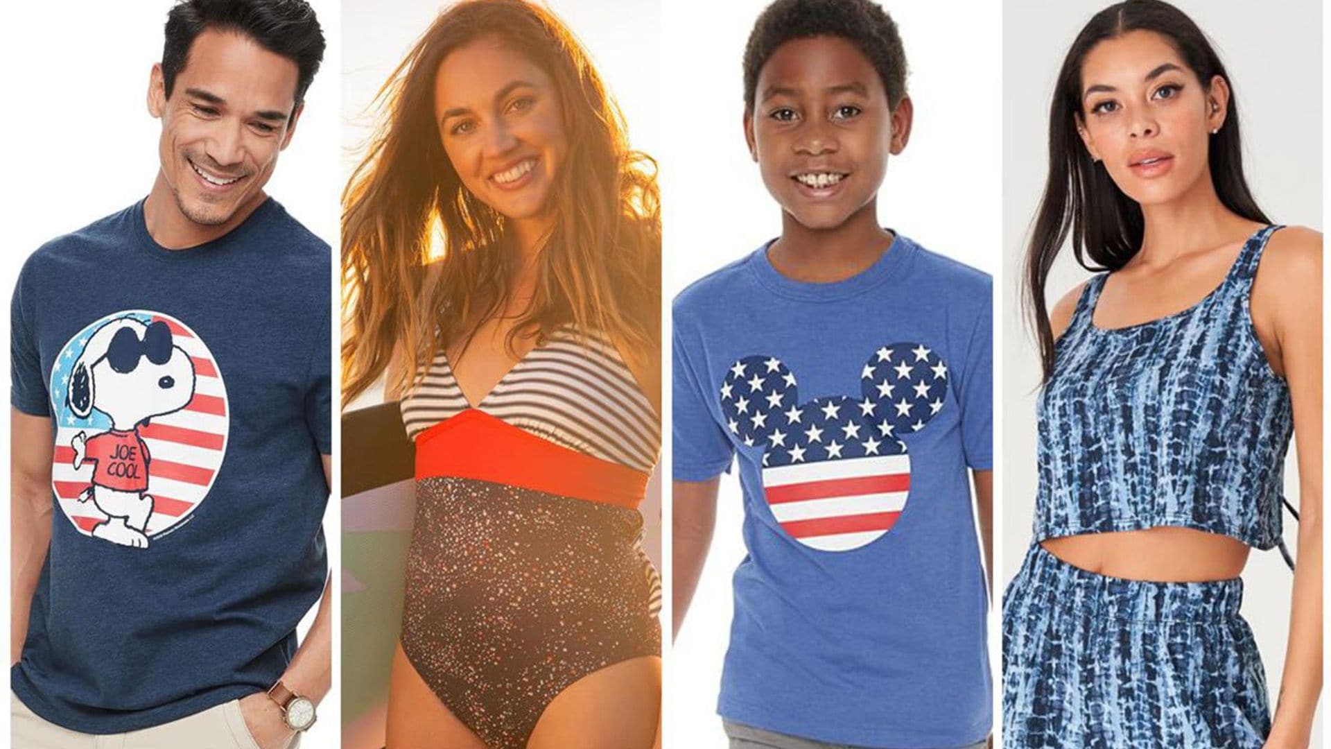 Red, White and Blue: 2021 looks you might want to rock this 4th of July with the whole family