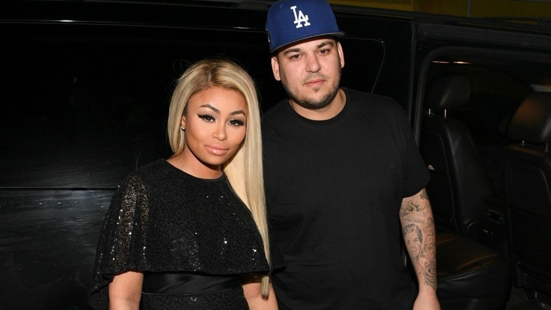 Rob Kardashian and fiancée Blac Chyna confirm they are expecting their first child