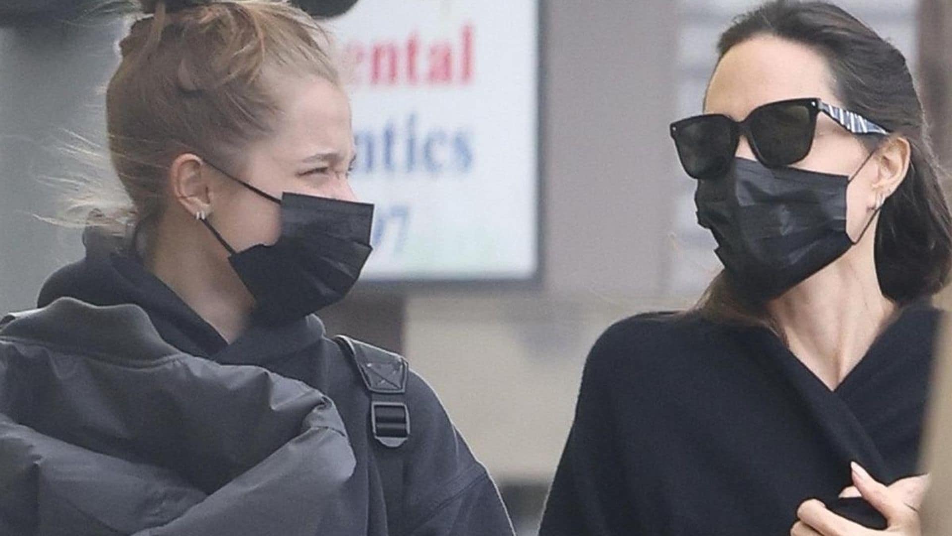 Angelina Jolie makes casual look chic on LA shopping trip with daughter Shiloh