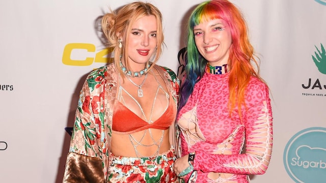 Bella Thorne Hosts "Alien Invasion" Themed Coachella After Party On April 15, 2022 In Coachella Valley, CA