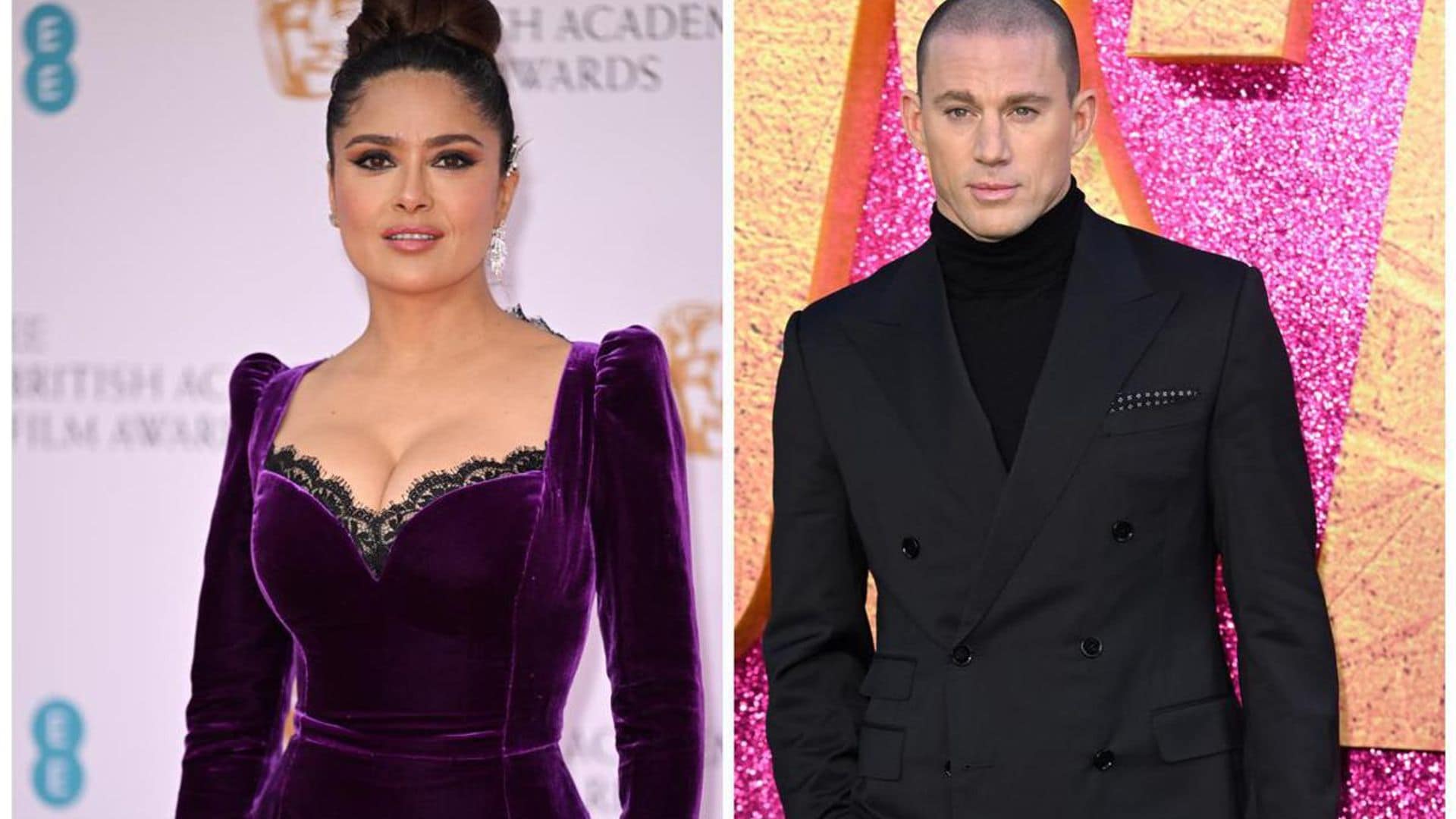 Salma Hayek wishes Channing Tatum a happy birthday with an epic video of them dancing