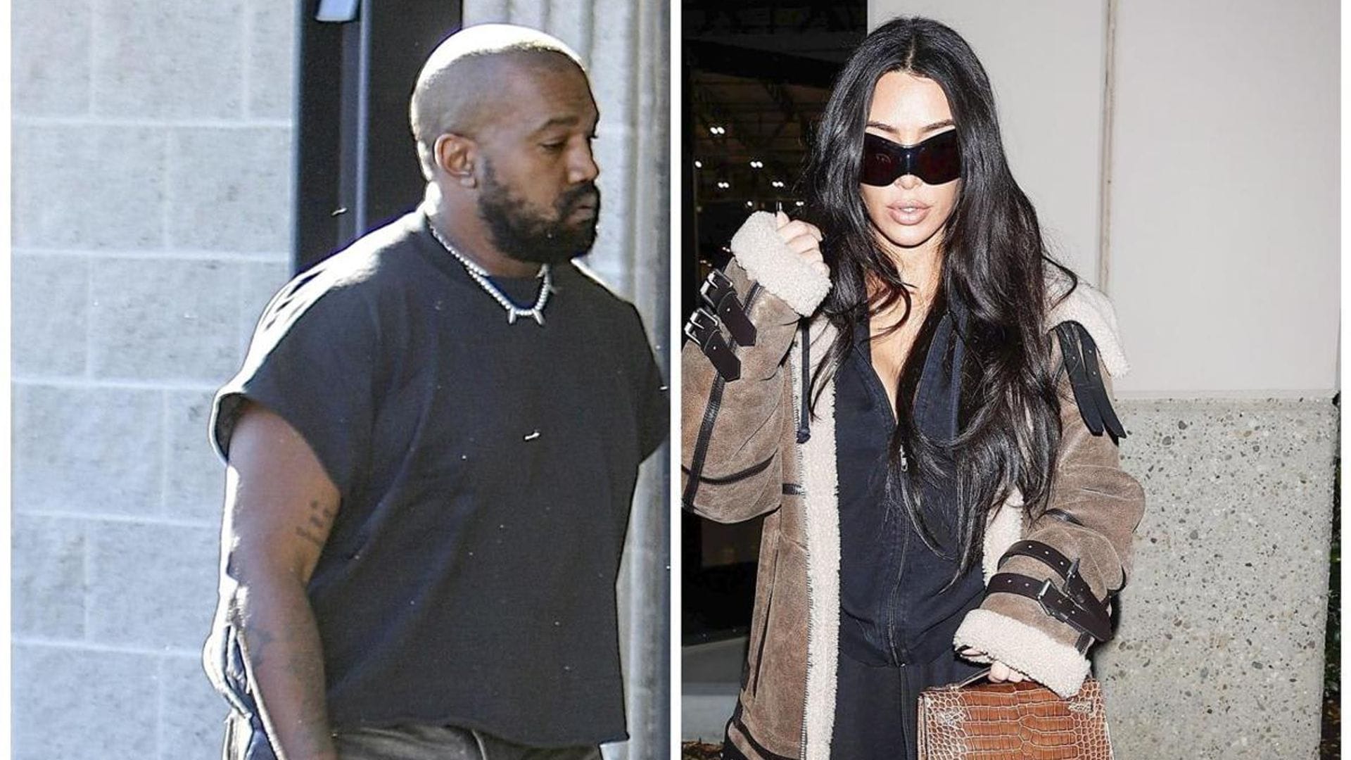 Kim Kardashian and Kanye West spotted together at son Saint’s basketball game