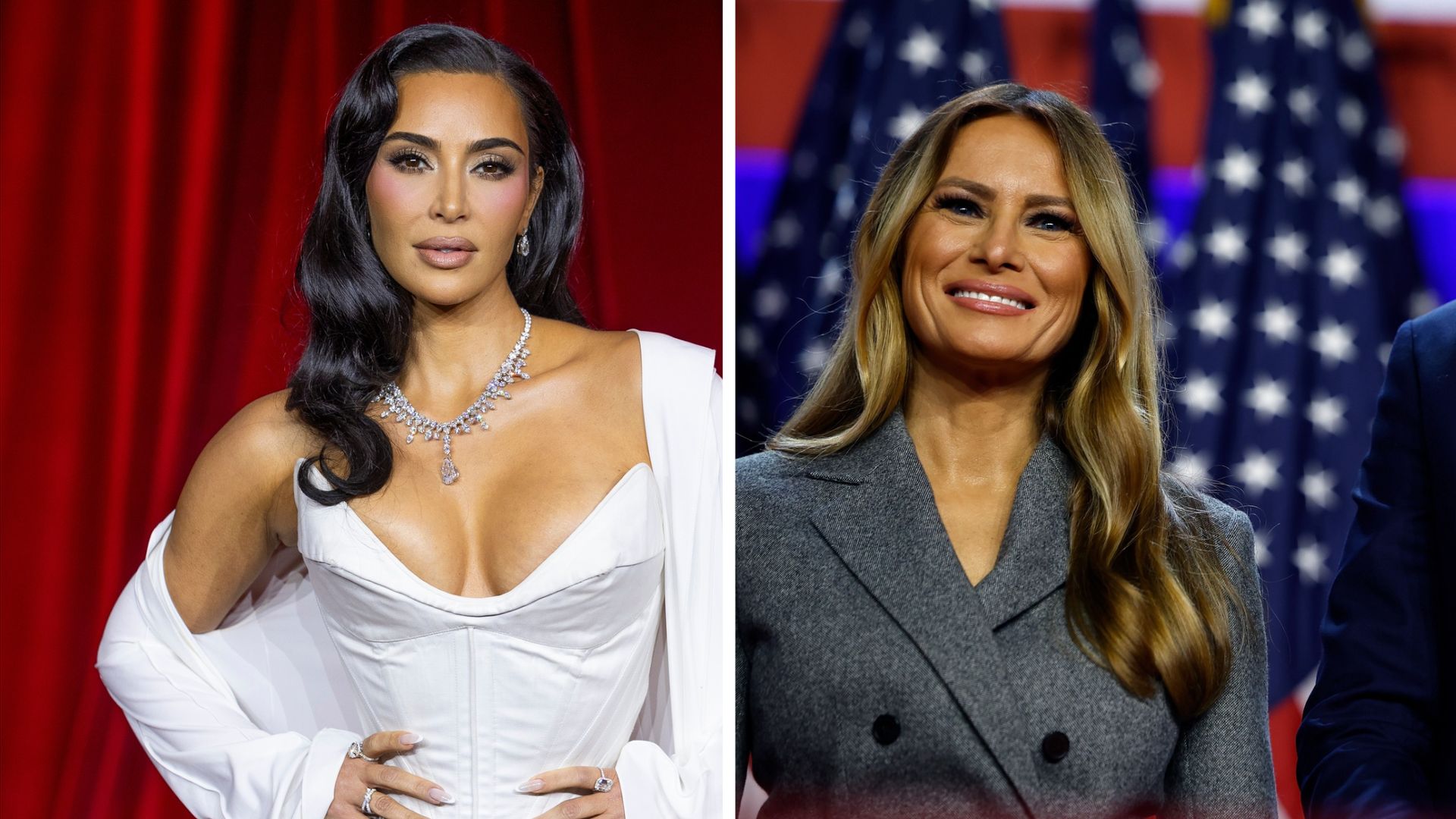 Kim Kardashian shares her support for Melania Trump during presidential inauguration