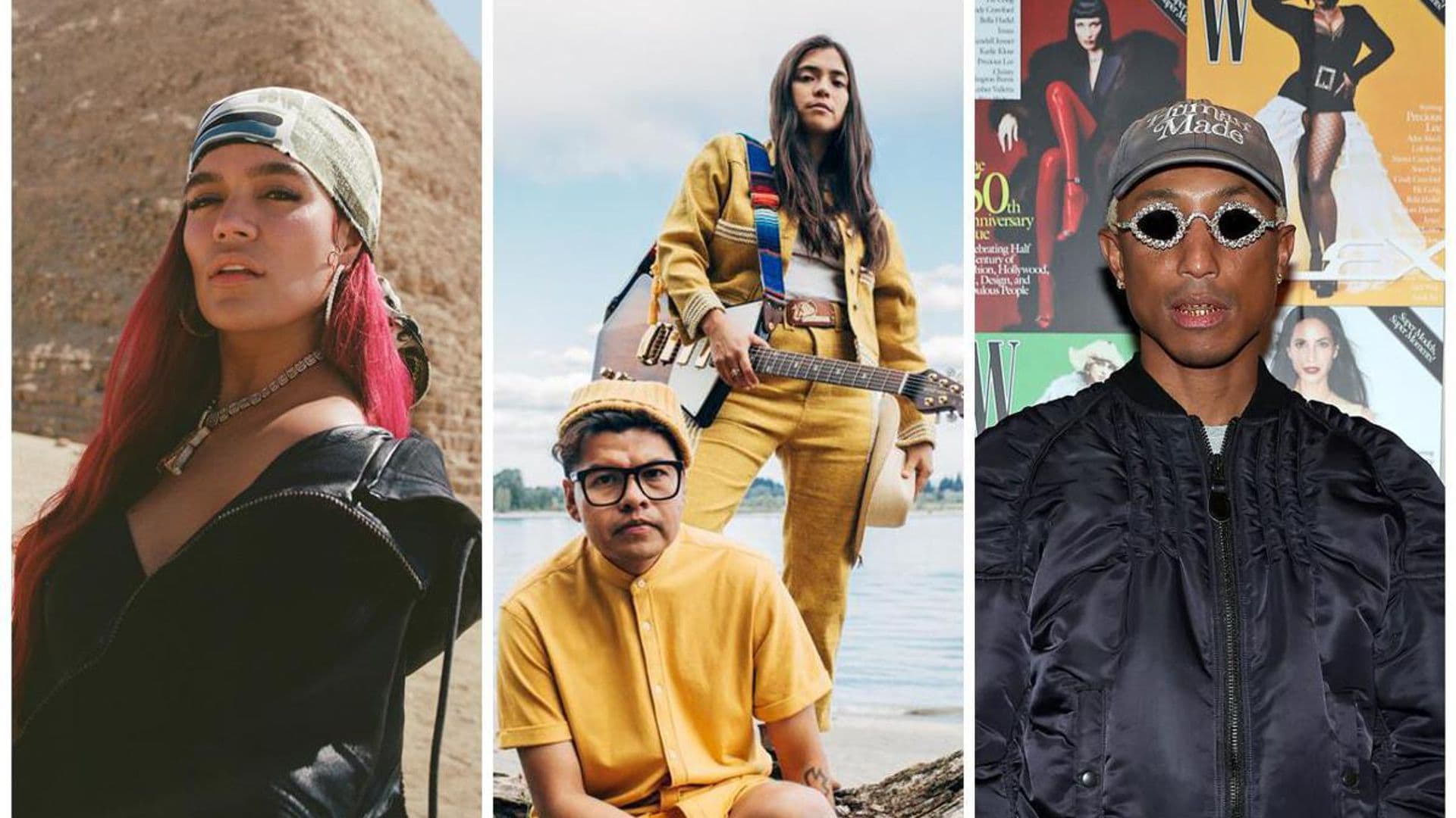 New Music Friday: The Hottest Releases From Reyna Tropical, Karol G, Pharrell Williams, and more