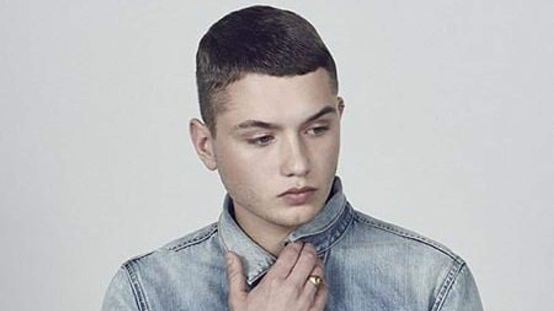 Jude Law's model son Rafferty Law stars in new fashion campaign