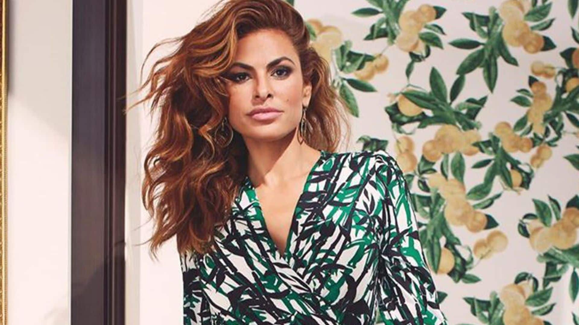 Eva Mendes introduces a new family member during social isolation