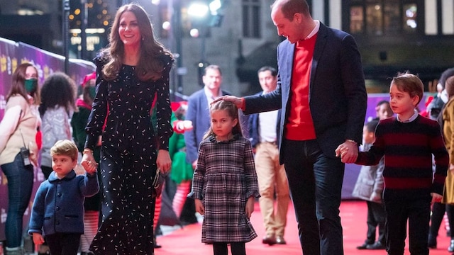 The Duke and Duchess Of Cambridge And Their Family Attend Special Pantomime Performance To Thank Key Workers