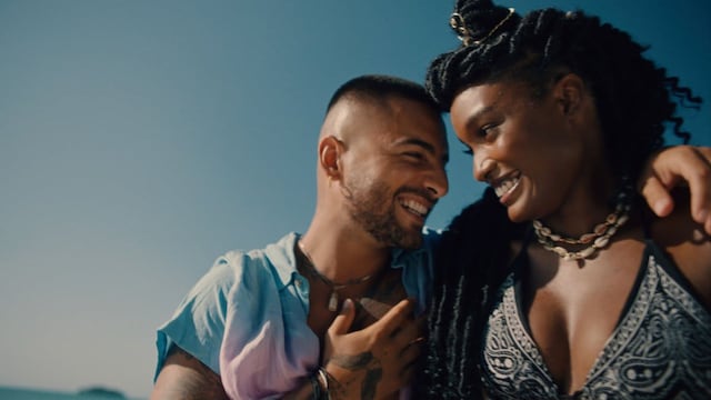 Davina Bennett and Maluma in #7DJ