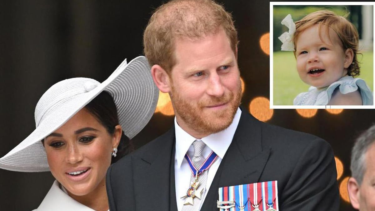 Meghan Markle and Prince Harry's daughter Lillibet is dad's mini-me