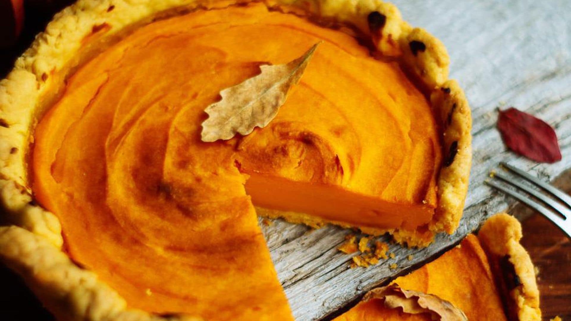 Enjoy this guilt-free, low-calorie pumpkin pie all year round