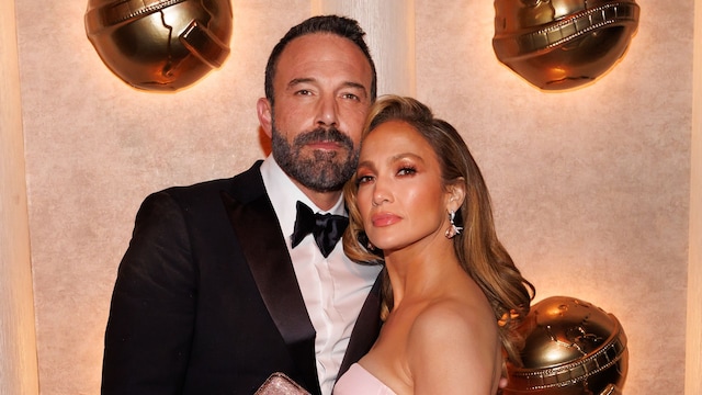 Ben Affleck and Jennifer Lopez at the 81st Golden Globe Award