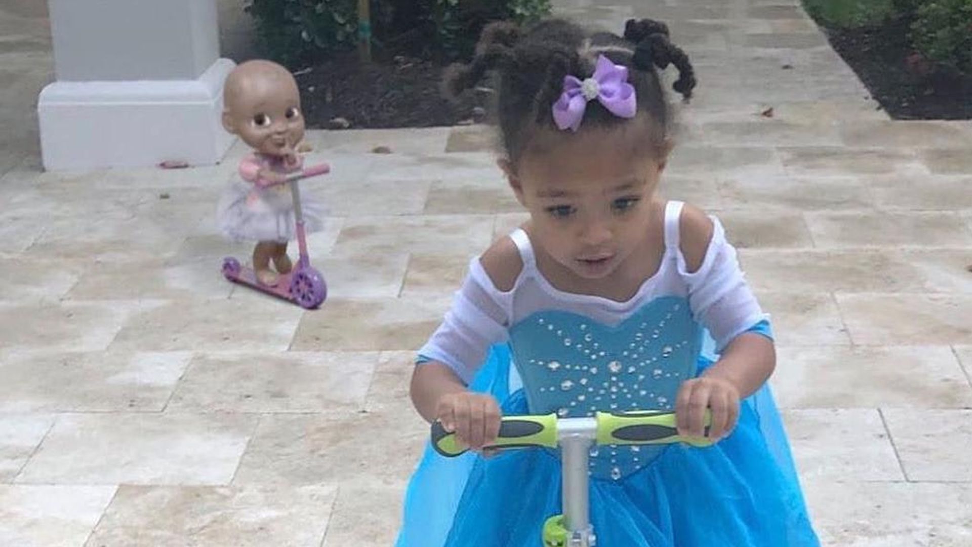 Serena Williams' daughter Olympia gets princess vibes