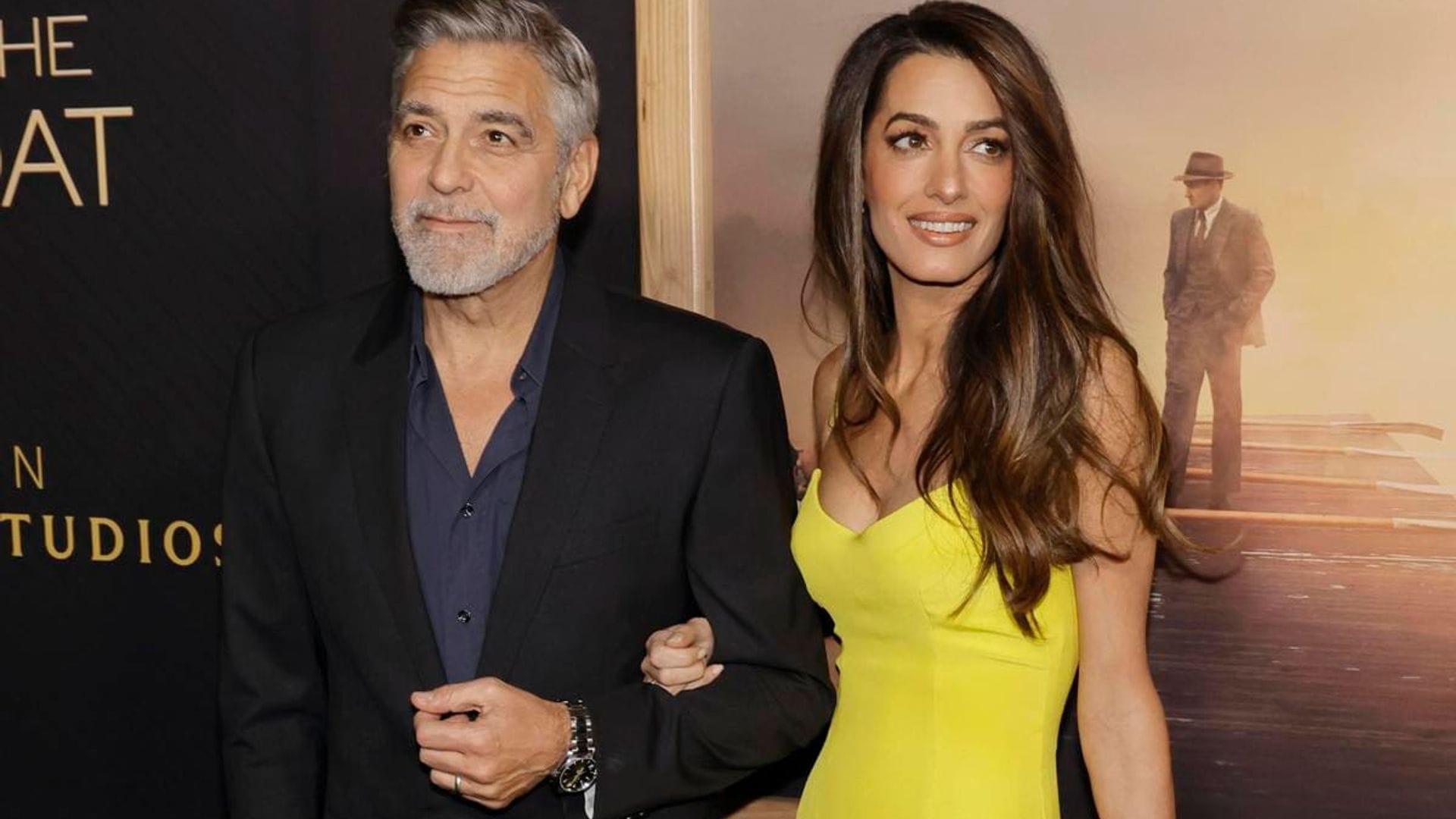 All the times Amal Clooney proved yellow is her color, including recent outing with George Clooney