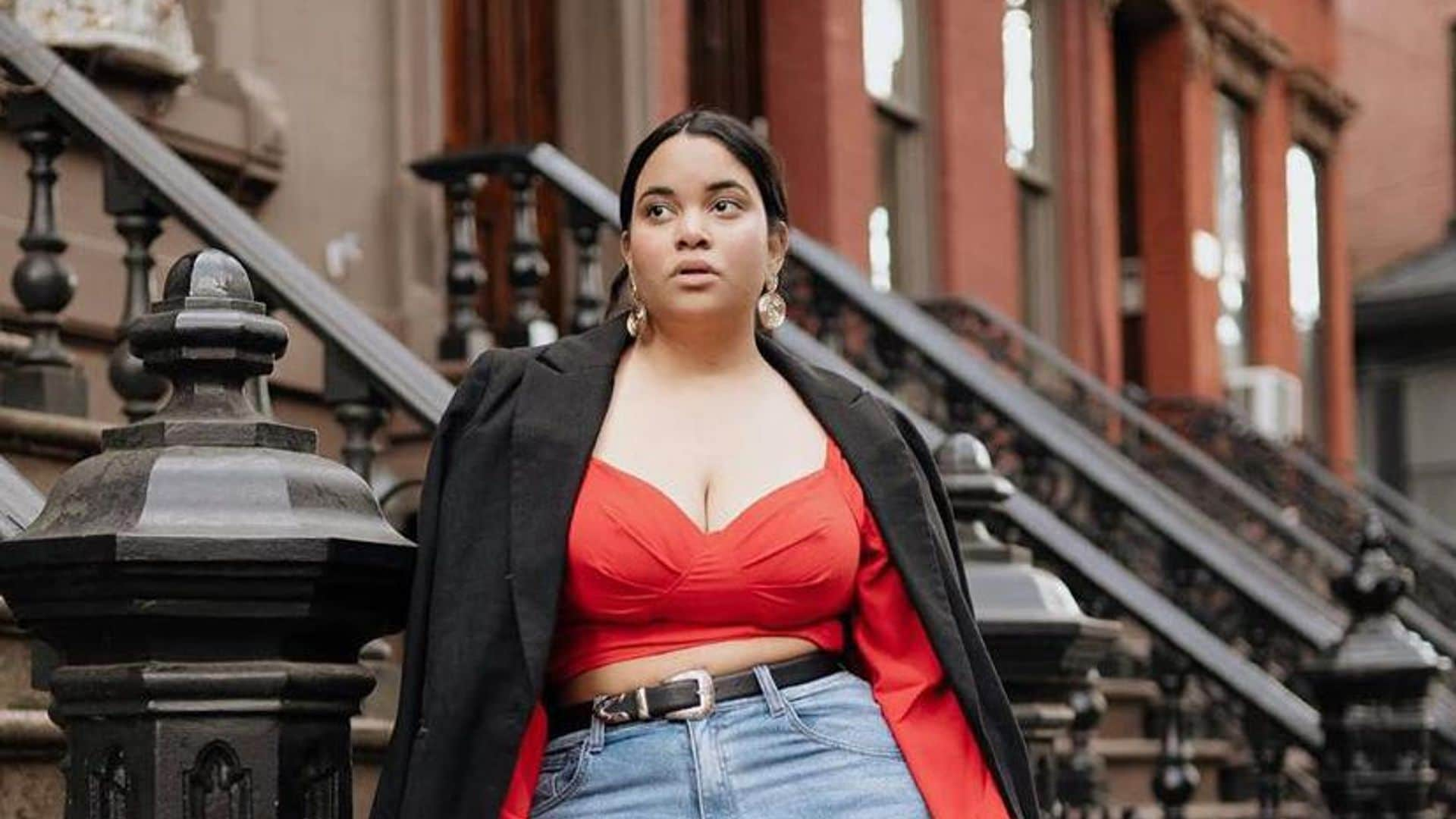 Plus-size Latina influencer Denise Mercedes proves you can rock the same trends even if you’re curvier