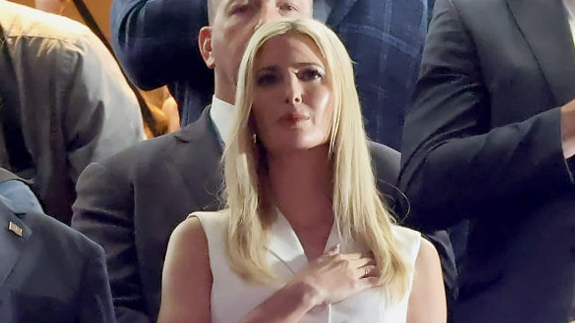 Ivanka Trump stuns in chic white ensemble at Super Bowl 2025