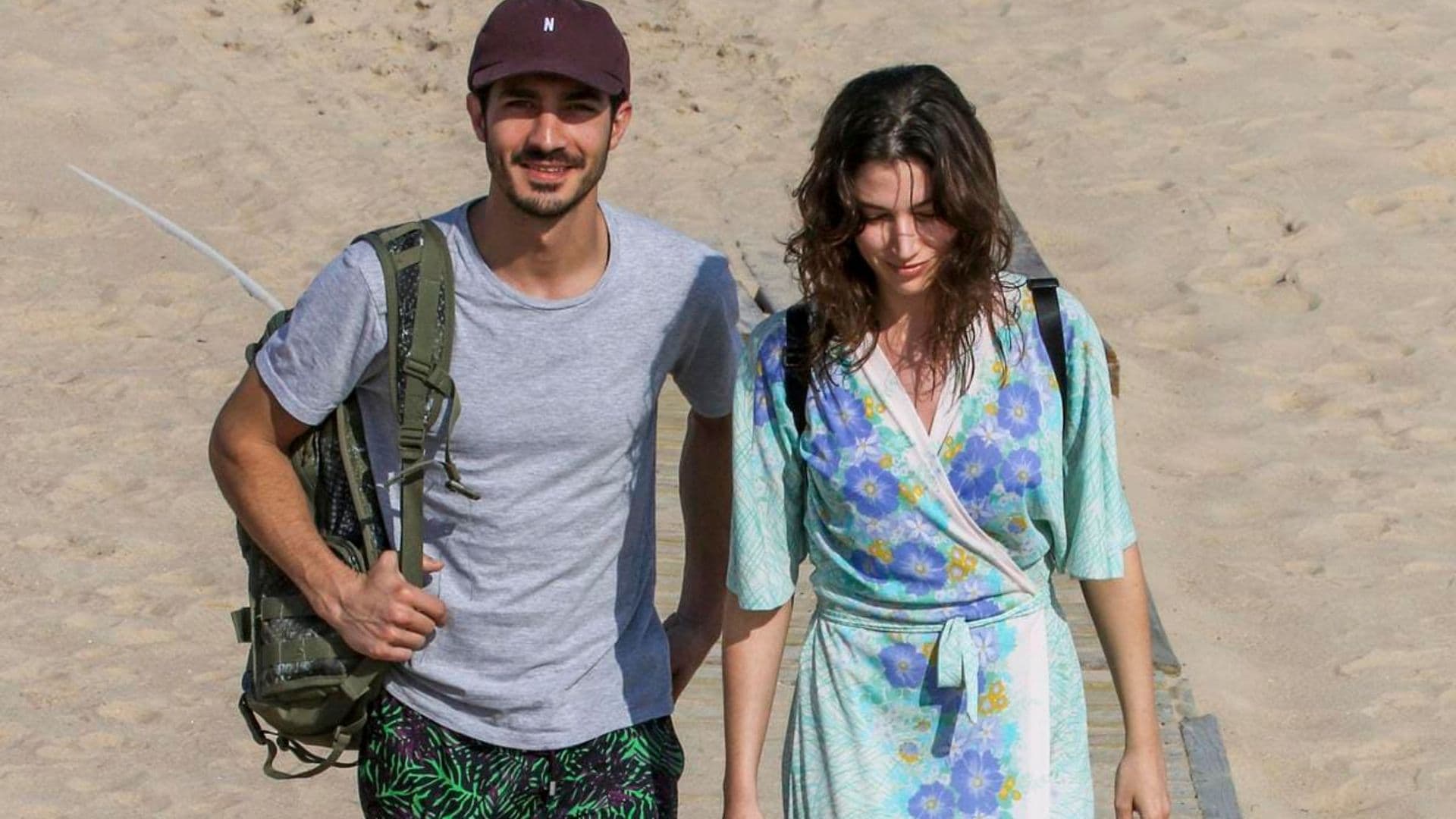 Úrsula Corberó and Chino Darín enjoy a sunny beach day in Uruguay